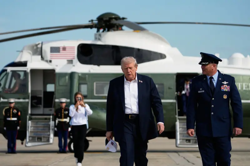 ▲美國華府郊區的安德魯斯聯合基地，爆出有人打開「可疑白粉包裹」後，多人身體不適。該基地是總統、副總統及內閣部會首長出差途經的重要基地。示意圖。（圖／美聯社／達志影像）