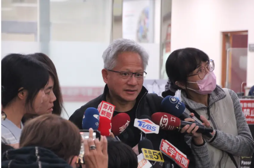 傳張忠謀協助北士科土地 黃仁勳未證實：許多人都希望輝達在台北