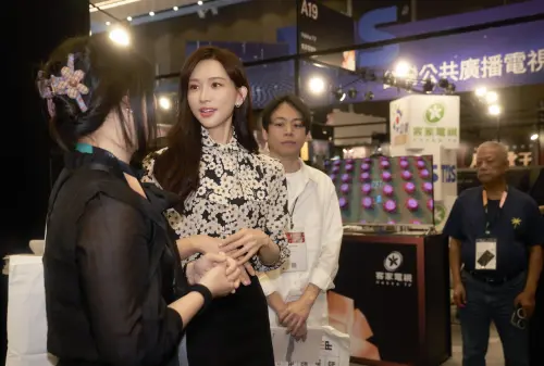 ▲林志玲（中）出席文策院的「2025 Taiwan Creative Content Fest 創意內容大會，的提案活動。（圖／文策院提供）