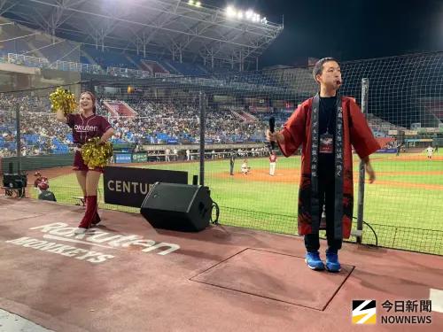 ▲亞洲職棒交流賽今日登場，東北樂天金鷲隊應援團帶來原汁原味日式應援。（圖／記者陳柏翰攝,2025.11.07）