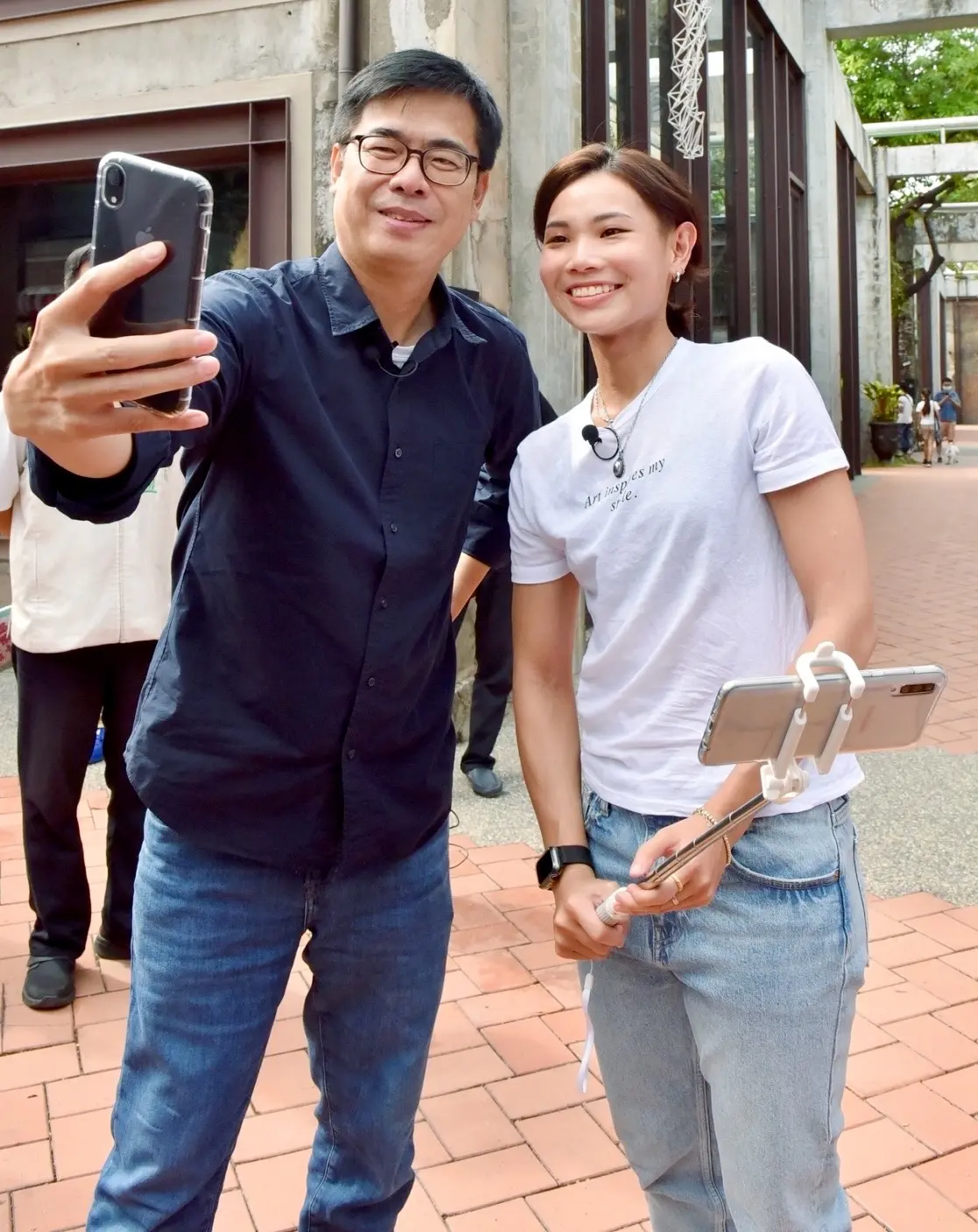 ▲陳其邁表示，「祝福小戴，我們高雄永遠的驕傲！」（圖／陳其邁臉書）