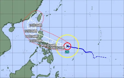 ▲。（圖／翻攝自日本氣象廳）