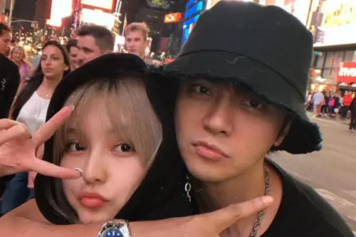 ▲羅志祥（右）、周揚青（左）。（圖／羅志祥 SHOW FB）