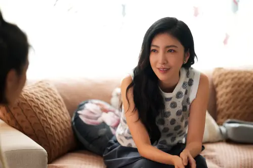 ▲《看看你有多愛我》李維維回憶與楊謹華即興對戲時，兩人情緒張力滿點，矛盾心境瞬間被引爆，讓她差點走心。（圖／晴天影像提供）