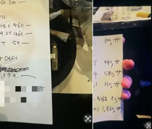 ▲金駿永曾手滑上傳「陪酒價目表」，寫滿女性名字與金額超詳細。（圖／翻攝自金駿永IG）　