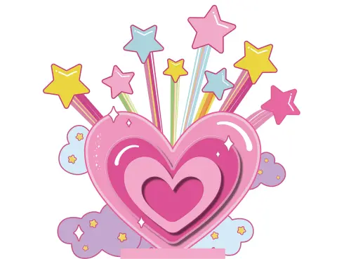 ▲「登場時刻」層層堆疊的愛心與星芒綻放，象徵飛天小女警的勇敢與力量。（圖／翻攝台中國際花毯節官網，https://www.flowercarpet.tw/vision.php）