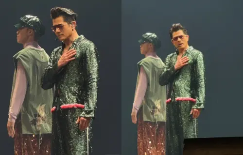 ▲郭富城首攻高雄巨蛋！升級3寶爸炫女兒　甜告白粉絲：永遠不分開。（圖／讀者提供）