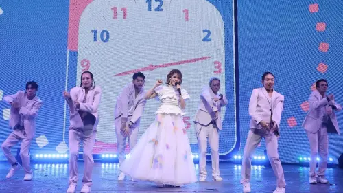 ▲曾沛慈獻唱多首經典作品，讓全場歌迷嗨到翻。（圖／寬宏藝術提供）