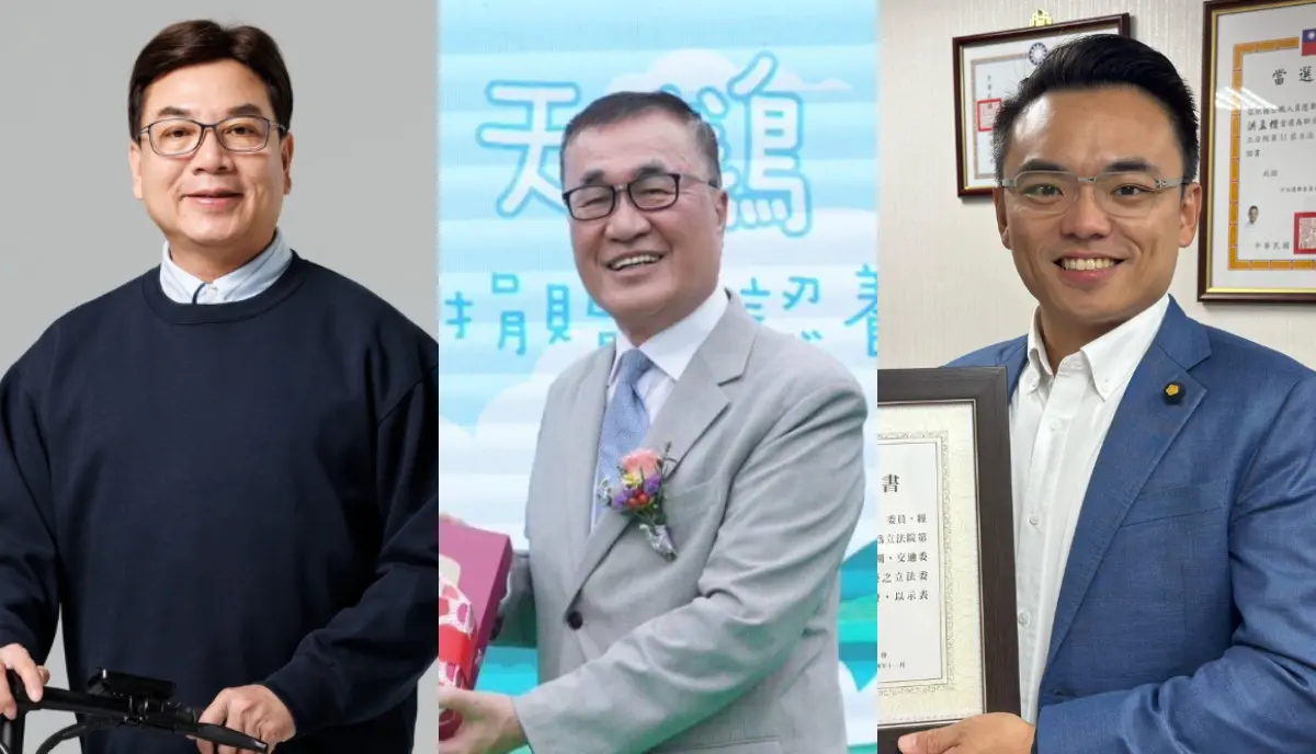▲新北市長之爭，國民黨目前人選包含劉和然（左）、李四川（中）、洪孟楷（右）。（圖／翻攝自臉書）