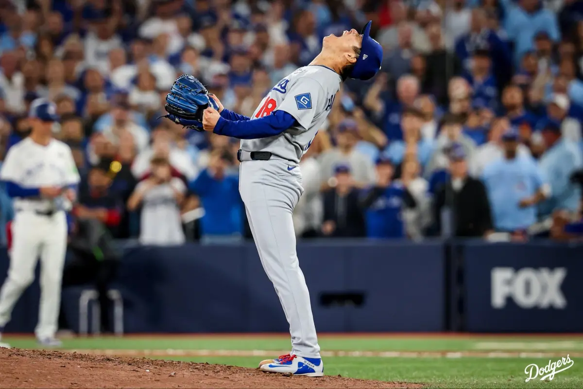 山本由伸怒吼太經典！道奇球迷要求立雕像 上原浩治也想為他喝采