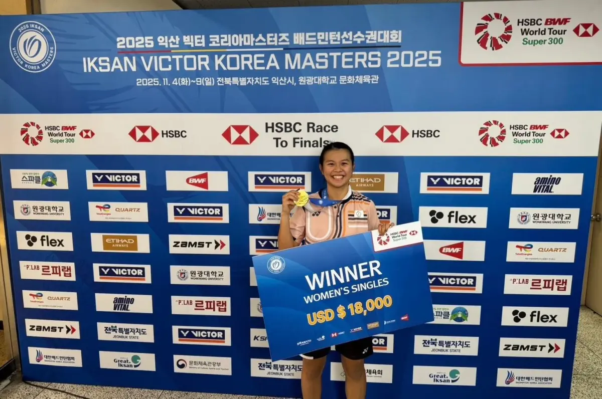 韓國大師賽／邱品蒨封后！2：0奪生涯首冠 戴資穎恩師指導大進化