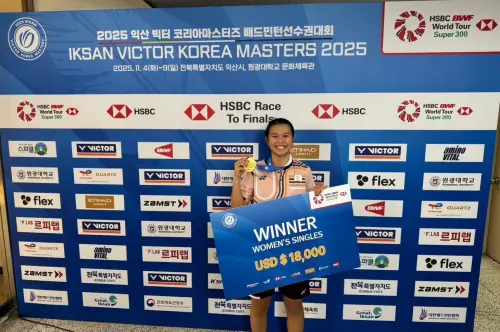 韓國大師賽／邱品蒨封后！2：0奪生涯首冠　戴資穎恩師指導大進化
