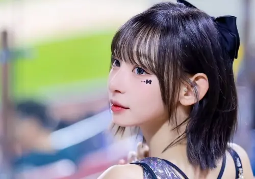 ▲韓職KT巫師啦啦隊Lady Wiz成員鄭熙靜近日在桃園棒球場應援，吸引許多球迷關注。（圖／取自鄭熙靜IG）