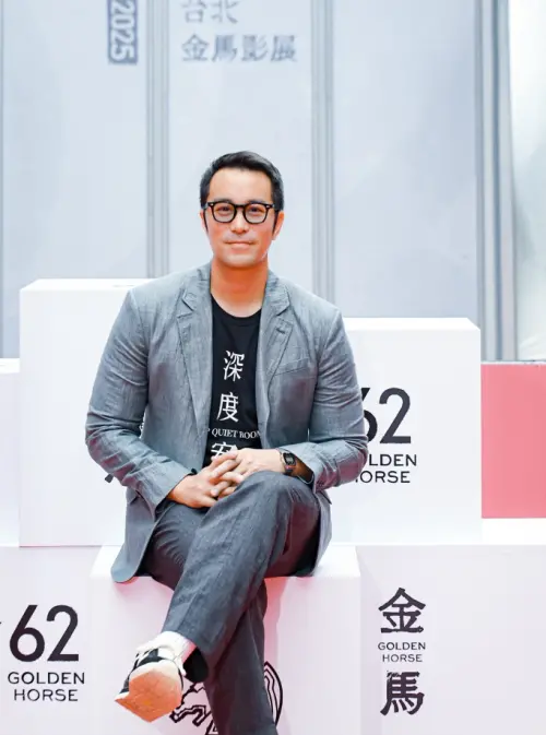 ▲張孝全今年以《深度安靜》爭取金馬獎最佳男主角榮銜，演技又有突破。（圖／金馬執委會提供）