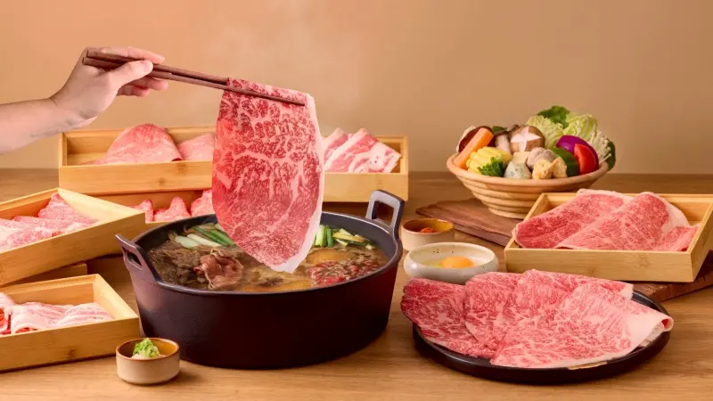 和牛涮「免費升級」火鍋、壽喜燒雙吃！自助吧吃到飽：延長5小時