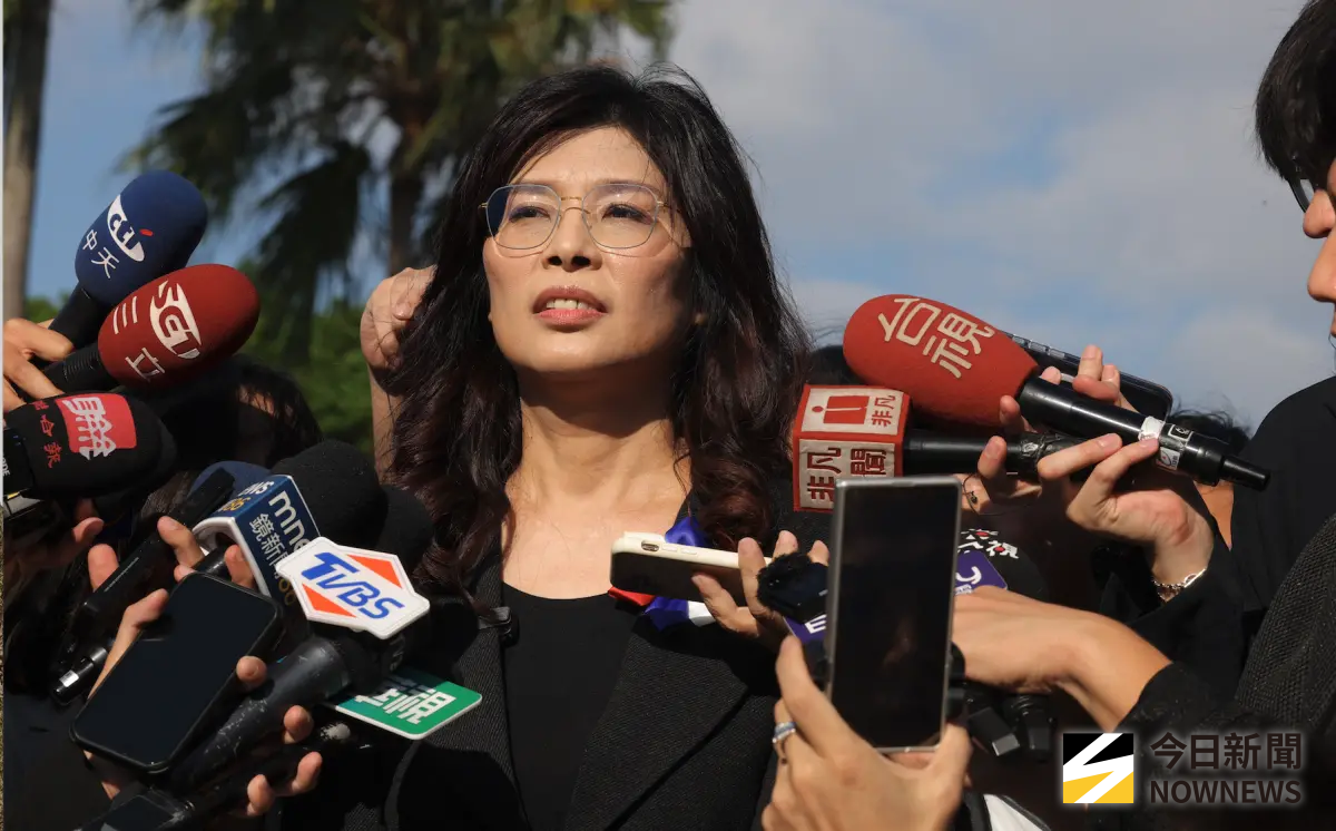 ▲國民黨主席鄭麗文說，台灣民主轉型後，最大受益者就是民進黨，但民主最大破壞者也是民進黨。（圖／NOWNEWS攝影中心）