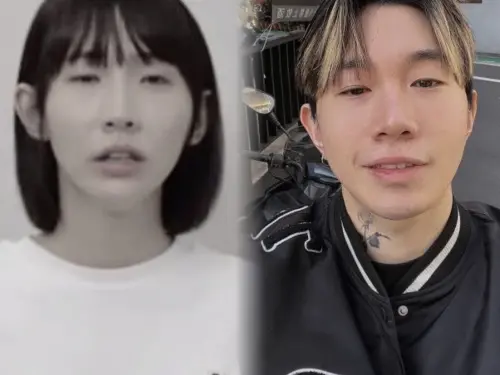 ▲有網友在Threads上發文，表示粿粿（左）長得很像網紅尼克星（右）。（圖／翻攝自Threads tenjo_kakeru）