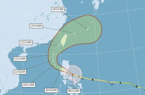 鳳凰颱風準備轉彎！氣象署：明起全台變天　大台北、宜花防豪大雨
