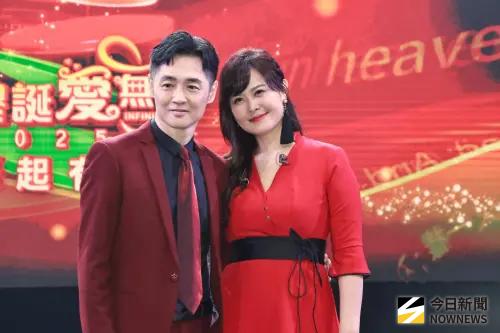 ▲宋逸民（左）與陳維齡（右）夫婦透露婚姻就是要互相忍耐。（圖／記者吳翊緁攝）