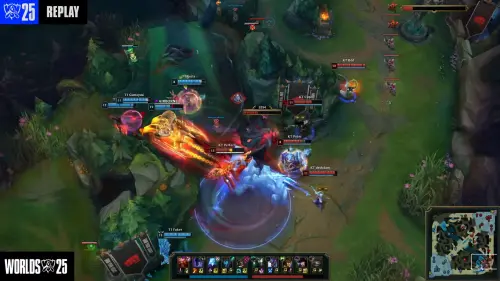 ▲Faker冰鳥讓KT全隊進退兩難，且一場團戰打出8,568傷害。（圖／Youtube@LoL Esports）