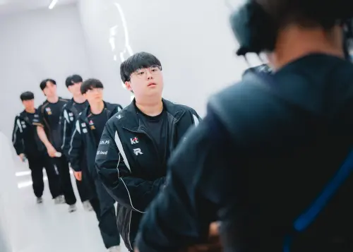 ▲KT與T1鏖戰5局之後，遺憾落敗。（圖／LOL Esports Flickr）
