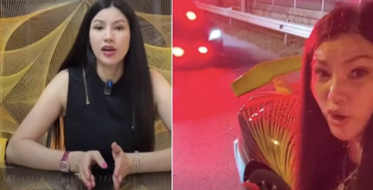 泰國超跑女神怒批警察執法過當 前環球小姐被兩度攔查掀網熱議