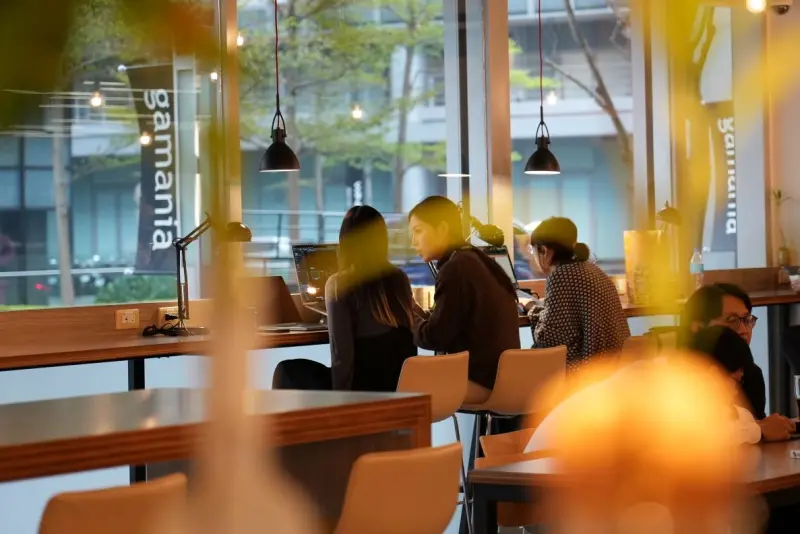    ▲橘子集團打造全台最幸福的員工餐廳普橘島。（圖／橘子集團提供）  