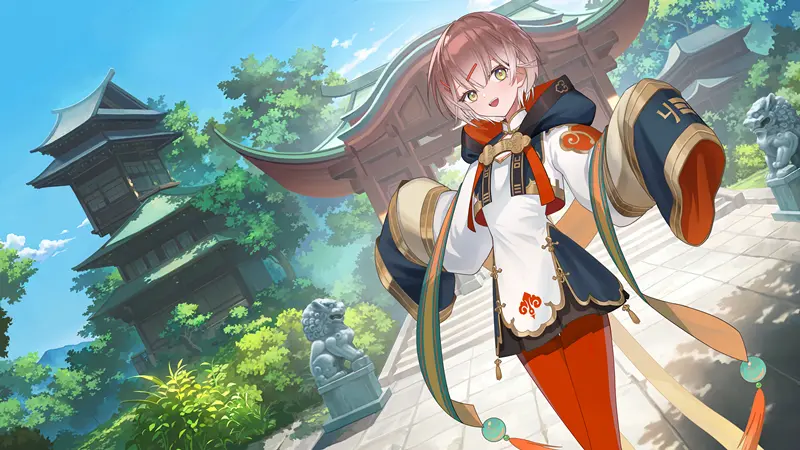    ▲橘子30／用橘子集團在AI領域的深厚技術底蘊，打造「無中之人」的AI虛擬偶像宮祈緣。（橘子集團提供）  