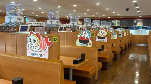 ▲藏壽司「哆啦A夢」全台5大限定佈置主題店齊亮相。（圖／藏壽司kurasushi.tw）