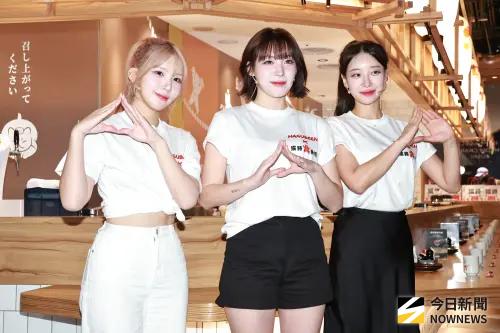 ▲河智媛、廉世彬、禹洙漢（圖／記者吳翊緁攝影）