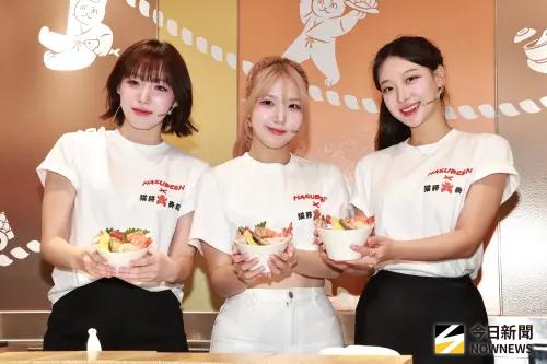 ▲河智媛、廉世彬、禹洙漢（圖／記者吳翊緁攝影）