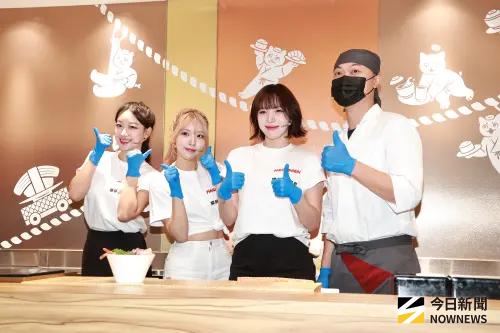 ▲河智媛、廉世彬、禹洙漢（圖／記者吳翊緁攝影）