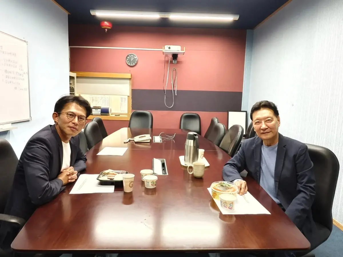 ▲前中廣董事長趙少康今天跟民眾黨主席黃國昌共進午餐。（圖／翻攝自趙少康臉書）