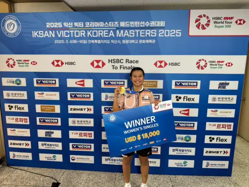 戴資穎後第一人！ 台電邱品蒨奪BWF巡迴賽封后　台灣女單排名最佳
