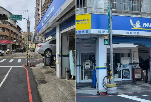 爆紅有罪？台中紅綠燈桿輪胎被拆！綠議員怒：官員無視人命緩衝區
