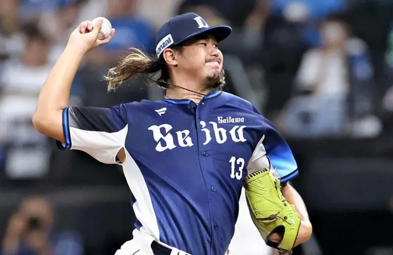 ▲西武獅強投高橋光成去年寫下0勝11敗難堪成績，今年回溫後挑戰大聯盟，因為具備身材、球速條件，加上球團成本考量，最終仍有望吸引球隊競標。（圖／美聯社／達志影像）