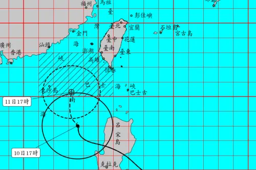 鳳凰颱風海上警報發布！首波警戒範圍出爐　氣象署：強度還會提升
