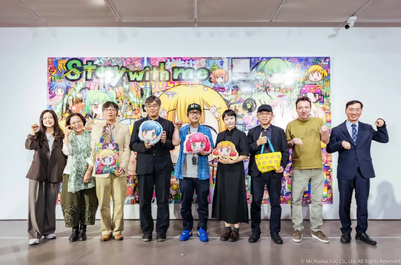 ▲高雄內惟藝術中心開館三年首次特展《Mr.の奇想愛情》今(10)日，展期自11月11日至2026年4月26日。（圖／高市府文化局提供）