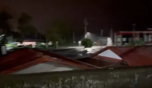 快訊／花蓮馬太鞍堰塞湖大水來襲！萬榮鄉明利村水湍急淹過路面
