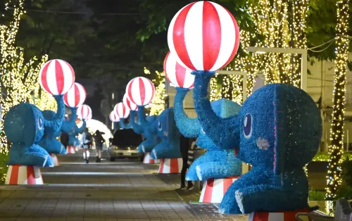 ▲大象轉轉球（圖／記者林調遜攝）