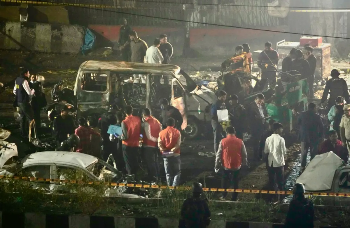 影／不排除恐攻！印度德里汽車爆炸至少8死20傷 全國多地戒備