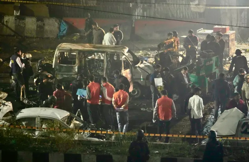 影／不排除恐攻！印度德里汽車爆炸至少8死20傷　全國多地戒備