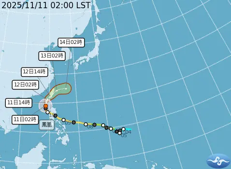 ▲鳳凰颱風（圖／取自中央氣象署cwa.gov.tw）