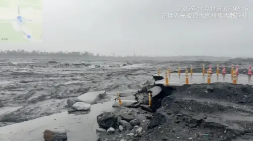 快訊／馬太鞍溪土石崩落　再形成堰塞湖！林保署維持紅色警戒
