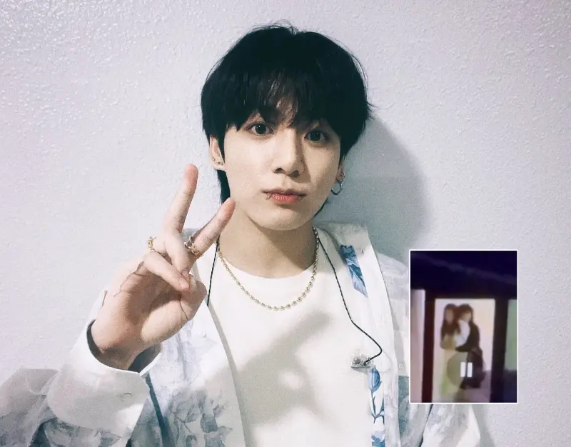 ▲BTS（防彈少年團）成員Jungkook（柾國）被瘋傳帶女生回家，照片影片都有，但是韓媒都沒報導，只有X上議論紛紛，認為是AI合成的假照機率偏高。（圖／X@방탄소년단@BTS_twt）