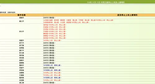 ▲明天要不要上班上課？最可靠的方式就是上「行政院人事行政總處」網站進行確認。（圖／翻攝人事行政總處官網www.dgpa.gov.tw）