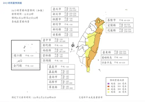 周三「9縣市」達停班停課標準！鳳凰颱風將登陸　最新風雨預測
