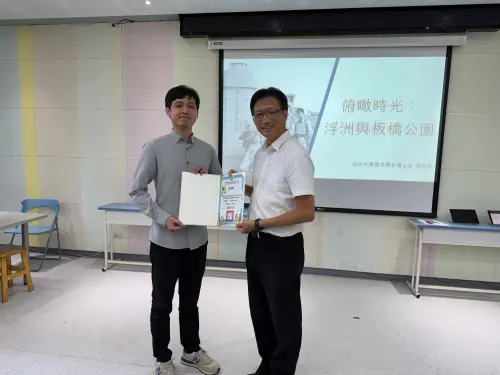 浮洲時光機中山國小在地導讀　黎浩琮帶教師穿越浮洲百年史
