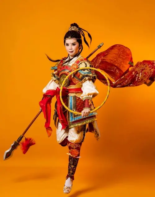 ▲明華園黃字戲劇團11/16日於總圖1F主舞台將演出《封神。哪吒》折子戲。(圖／高市府文化局提供)