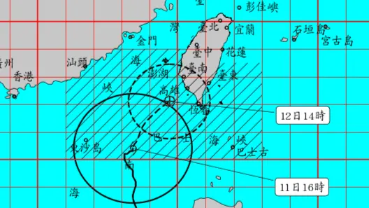 直播／鳳凰颱風要來了！暴風圈縮小、持續減弱　氣象署17:40說明